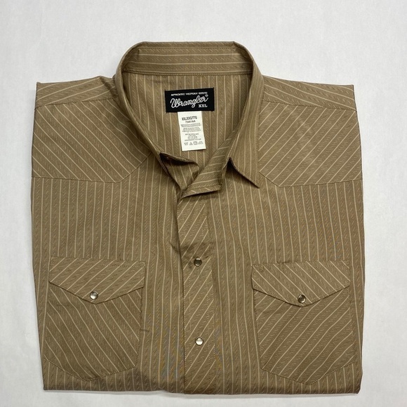 WRANGLER Authentic WESTERN SHIRT XXL - Picture 1 of 4